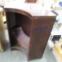 Cabinet for corner ,curved shelf