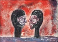 RUFINO TAMAYO Mexican 1899-1991 Gouache on Paper