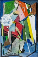 ALBERT GLEIZES French 1881-1953 Gouache on Paper