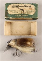 Vintage Clark Natural Hair Fishing Lure with Box