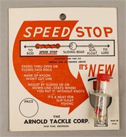 Vintage Arnold Speed Stop Fishing Float Stopper