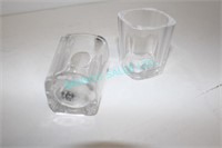 LOT APRX 140PCS, 2 TRAYS 60ML PLASTIC SHOT GLASSES