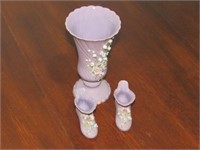 Lefton China Trumpet Vase and Booties-