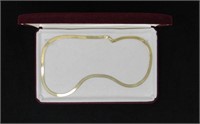 14k Mirror Flex Gold Necklace-