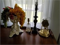 FRUIT DISH/ STAND - CLOCK AND LAMP