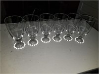 6 WINE GLASSES