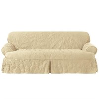 Sure Fit Matelasse Damask Sofa T-cushion