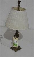 Metal Dual Bulb Table Lamp-