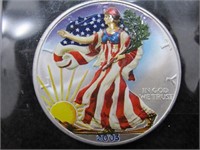 2003 Colorized Silver Eagle-