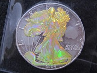2004 Colorized Silver Eagle-