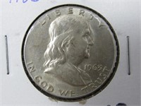 1963 Franklin Half Dollar-