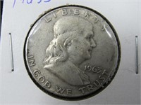 1963-D Franklin Half Dollar-