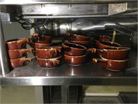 SANGO Brand Brown Stone Dishes