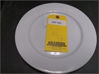 (17) 10.5" TUXTON Plates