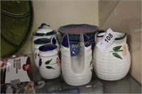 SHAKERS - PITCHER - NAPKIN HOLDER - SUGAR - ETC.