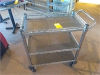 4-Wheeled Wire Kitchen Cart