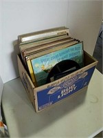 Box of miscellaneous show tunes an orchestra