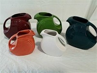 Five new Fiestaware pitchers