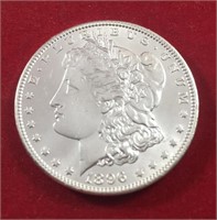 1896 Morgan Dollar BU