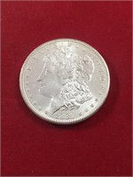 1881 S Morgan Dollar BU (Toning)