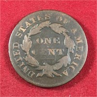 1833 Coronet Cent