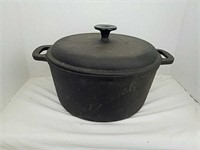 Cast iron pot marked Emeral