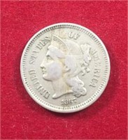 1867 3 Cent Piece