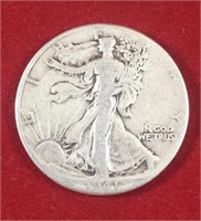 1941 Walking Liberty Half Dollar VF