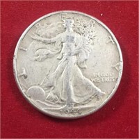 1944 Walking Liberty Half Dollar VF