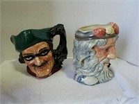 2 Royal Doulton Toby mugs