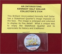 2000 Kennedy Half Dollar Collector's Item