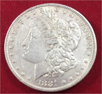 1881 O Morgan Dollar AU