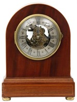Attr. Eureka Electric Mahogany Mantle Clock