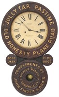 Rare Transitional Baird Advertising Clock