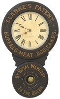Baird Dog Food Advertising Clock