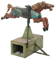 Vintage Child's Mechanical Horse Ride