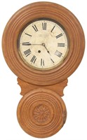 Rare Baird Miniature Figure Eight Wall Clock