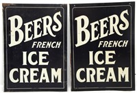 Pr. Double Sided Ice Cream Advertising Signs
