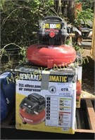 CENTRAL PNEUMATIC 3 GAL AIR COMPRESSOR