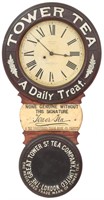 Unusual Baird Tea Advertising Clock