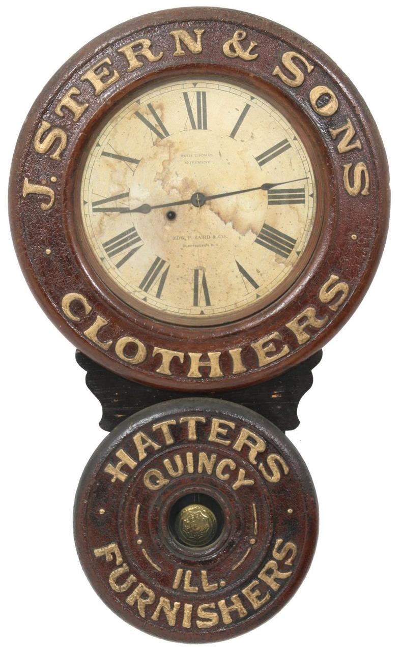 August 25, 2018 - Clocks, Musical, Advertising Auction