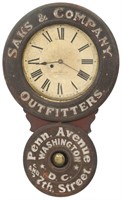 Baird Outfitters Advertising Clock