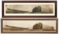 2 Photographs Of German Zeppelin ZR III