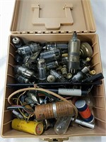 Old radio tubes collection