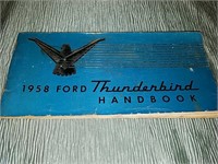 1958 Ford Thunderbird handbook