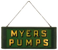 Myers Pumps Store Display Advertising Sign