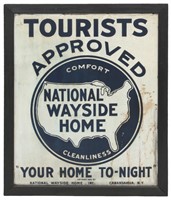 Double Sided Porcelain Advertising Sign