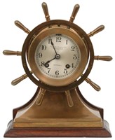 Chelsea Helm Ships Bell Mantle Clock