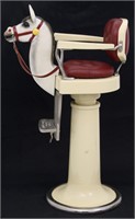 Theo A. Koch Child's Horsehead Barber Chair