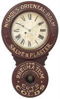 Baird Medicinal Advertising Clock